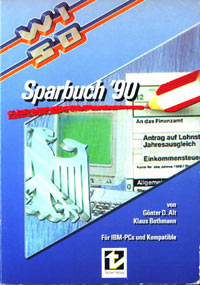 Scan: Titelseite des Buches 'WISO Sparbuch 90'